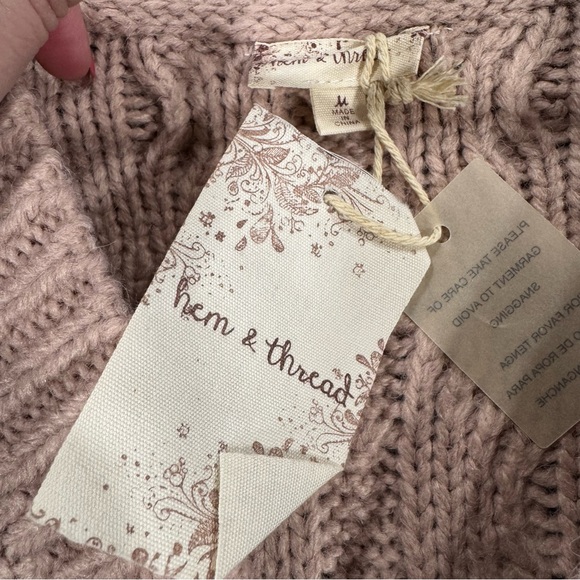 Hem & Thread Textured Knit Cardigan - Picture 7 of 9